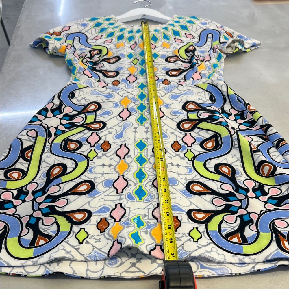 Colorful Geometric Pattern Dress - Picture 6 of 6